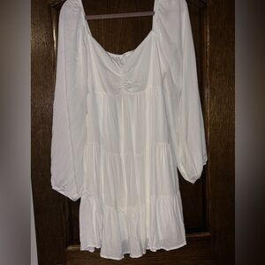 Altar’d State White Baby Doll Romantic Fairy Boho Whimsical Festival Dress XL